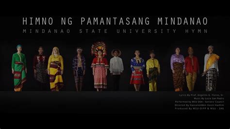 msu gensan hymn lyrics|HIMNO NG PAMANTASANG MINDANAO (MSU .